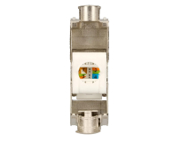ExtraLink  Moduł keystone port RJ45 STP 6a (srebrna) - 1323222 - zdjęcie 4